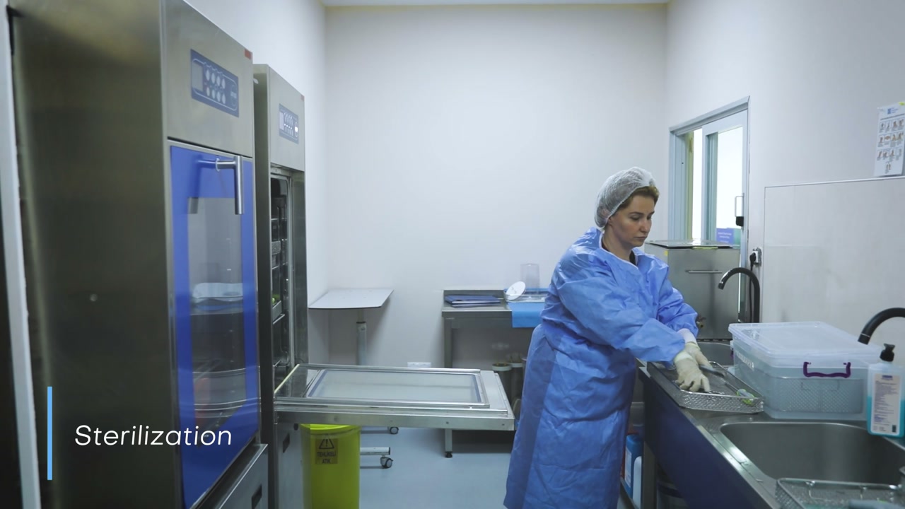 Burak Başlılar — BAU International Hospital, Batumi — Sterilizasyon ünitesi