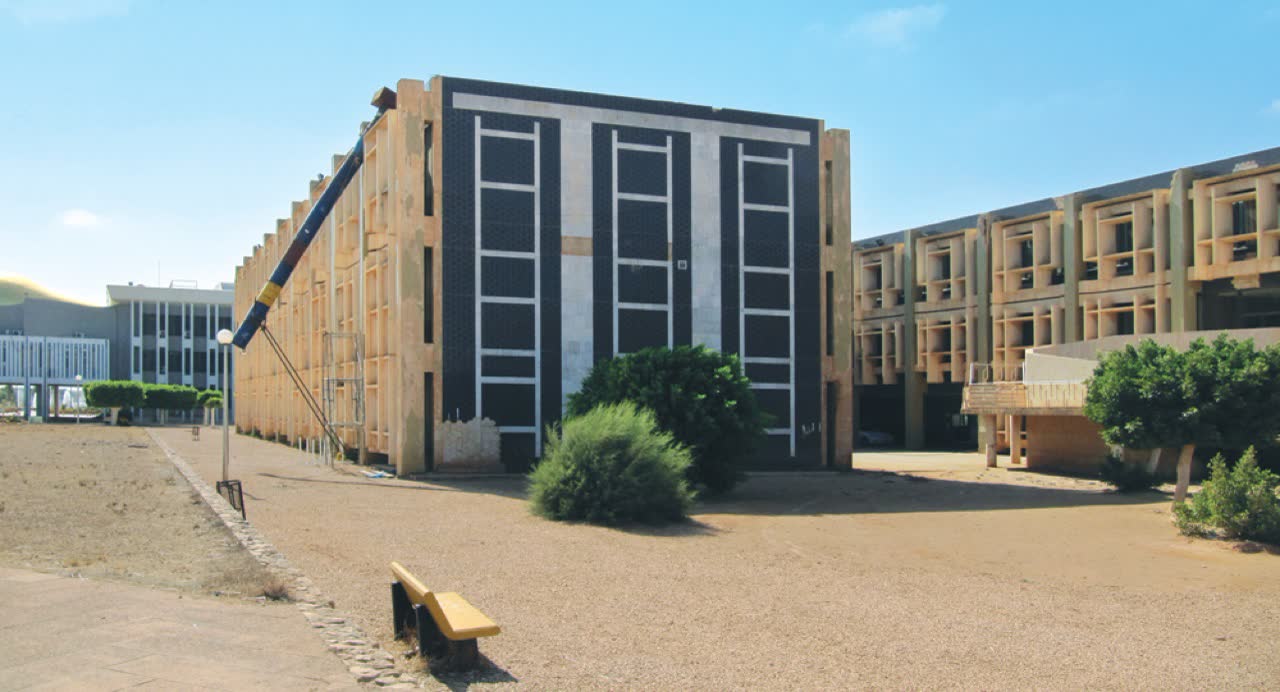 Burak Baslilar — Garyounis University Façade Renovation, Benghazi, Libya
