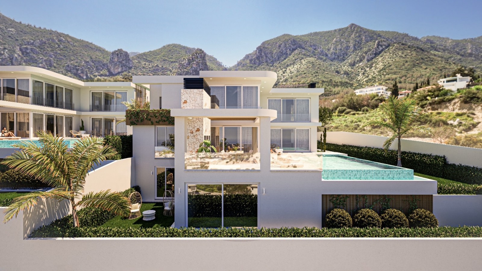 Burak Baslilar — Karmi Villas, Kyrenia — Sea-view villa row